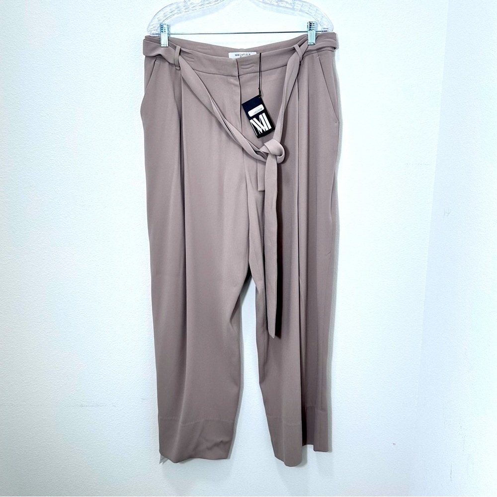 MM Lafleur Flynn Trouser Pants Career Roasted Cashew Women's Size 14